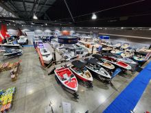 Sundance display at the 2023 Portland Boat Show